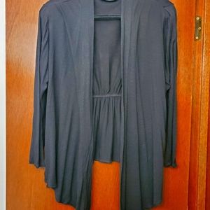 Vanity Room fly-away front cardigan (XL)